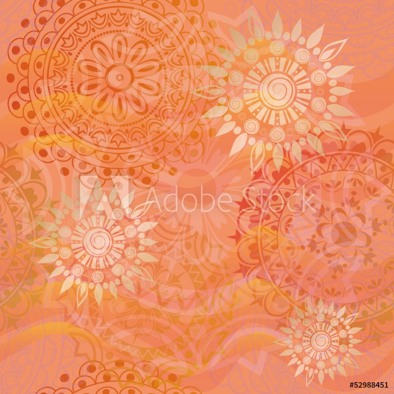 Image de Beautiful texture with ornaments in warm colors